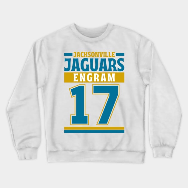 Jacksonville Jaguars Engram 17 American Football Edition 3 Crewneck Sweatshirt by Astronaut.co